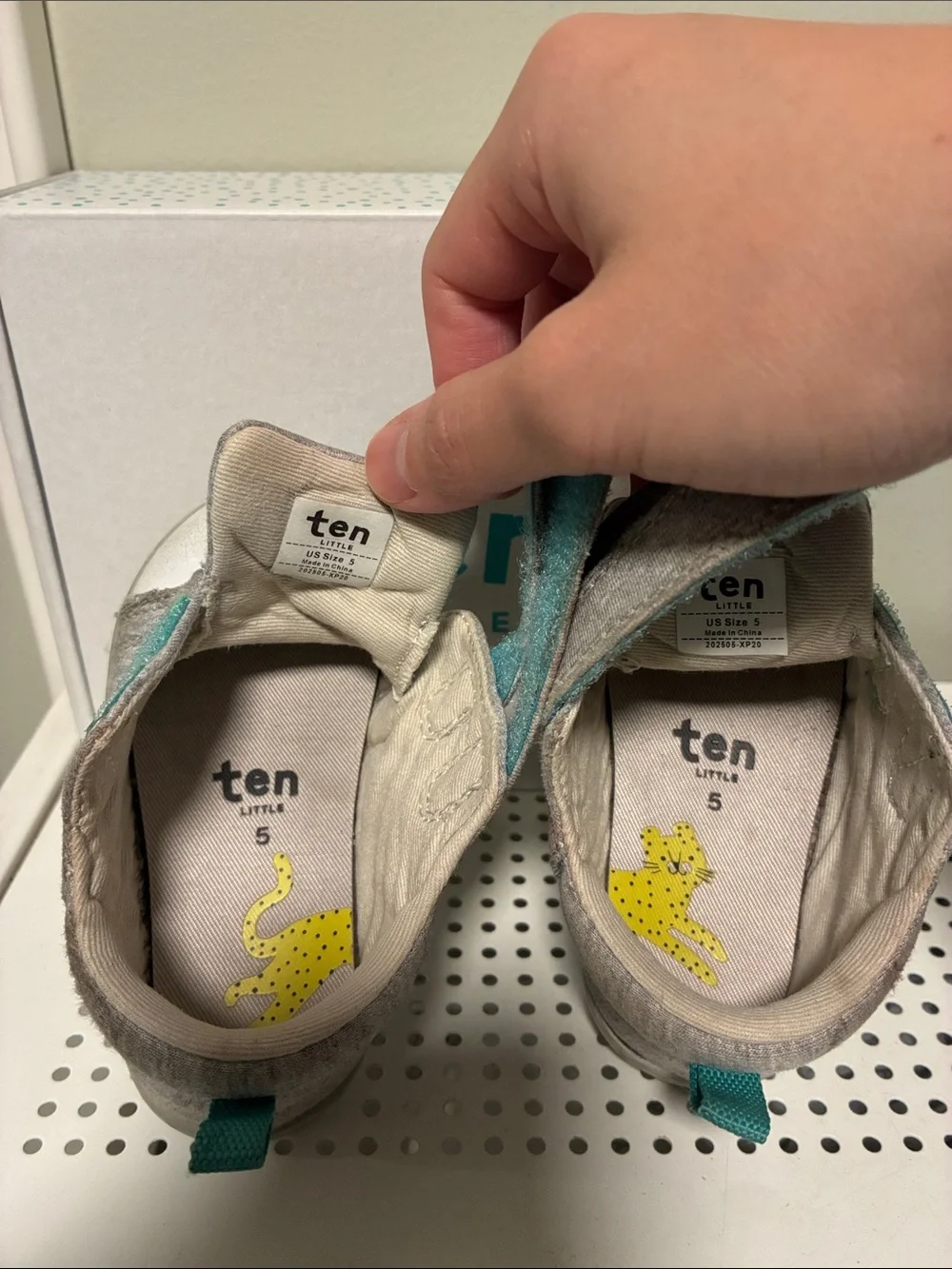 Ten Little Toddler First Walker Hook-and-Loop Shoes (5)